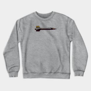 North American X-15 - Rocket Powered Experimental X-Plane Crewneck Sweatshirt